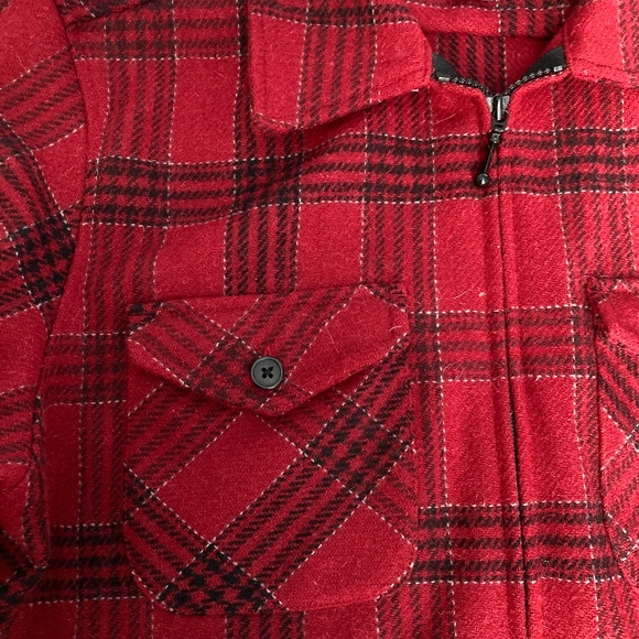 Ladies Woolrich Zip Up Shacket, Size L - Picture 11 of 14